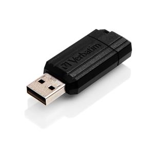 PEN DRIVE 32GB VERBATIM USB 2.0 PinStripe Nera 12R\5W