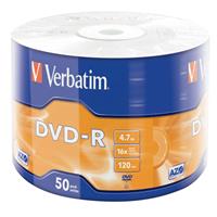 DVD-R 4.7GB 16x Shrink 50pz VERBATIM Azo