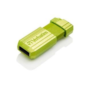 PEN DRIVE 16GB VERBATIM USB 2.0 PinStripe Verde Eucalipto 8R\2.5W
