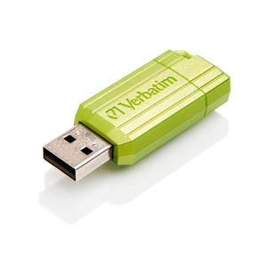 PEN DRIVE 16GB VERBATIM USB 2.0 PinStripe Verde Eucalipto 8R\2.5W