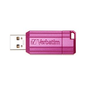 PEN DRIVE 32GB VERBATIM USB 2.0 PinStripe Rosa 12R\5W