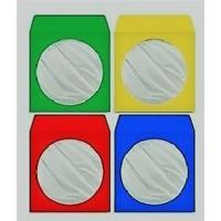 BUSTINE CD DVD CARTA 100gr COLORATE e OBLO' + ALETTA Conf.100pz