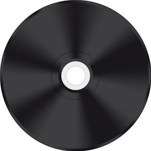 CD-R 700MB 52x Cake 50pz MediaRange Vinile black dye