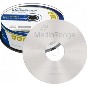CD-R 900MB 48x Cake 25pz MediaRange