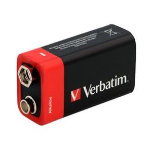 TRANSISTOR ALCALINA VERBATIM (MN1604 \ 6LR61 - 1ba) 9V