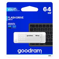 PEN DRIVE 64GB GOODRAM USB 2.0 UME2 BIANCA con CAP 20R/5W