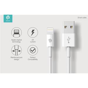 Cavo Serie Smart Lightning Apple Lunghezza 2 metri Bianco