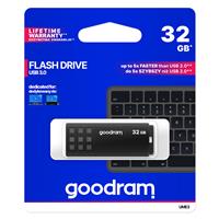 PEN DRIVE 32GB GOODRAM USB 3.2 UME3 NERA con CAP 60R/20W