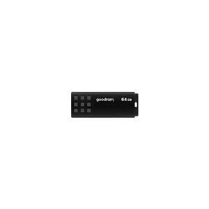 PEN DRIVE 64GB GOODRAM USB 3.2 UME3 NERA con CAP 60R/20W