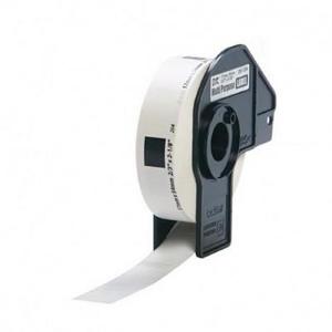 BROTHER ROTOLO da 400 ETICHETTE per MULTIUSO NERO su BIANCO 17mm x 54mm COMPATIBILE