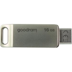 PEN DRIVE 16GB GOODRAM USB 3.2/TYPE C DualDrive ODA3 SILVER 60R/20W