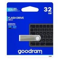 PEN DRIVE 32GB GOODRAM USB 2.0 UUN2 SILVER 20R/5W