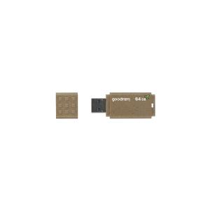 PEN DRIVE 64GB GOODRAM USB 3.2 UME3 ECO FRIENDLY con CAP 60R/20W