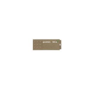 PEN DRIVE 64GB GOODRAM USB 3.2 UME3 ECO FRIENDLY con CAP 60R/20W