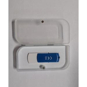 BOX PEN DRIVE 95x45x20 Super Clear, con inserto in spugna bianco, con chiusura a calamita, senza portafascetta