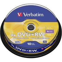 DVD+RW 4.7GB 4x Cake 10pz VERBATIM SERL ReWritable