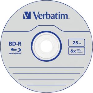 BD-R SL 25GB 6x Cake 10pz VERBATIM MABL