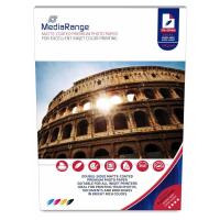 CARTA A4 200gr 50fogli MEDIARANGE FOTOGRAFICA double-sided matte-coated