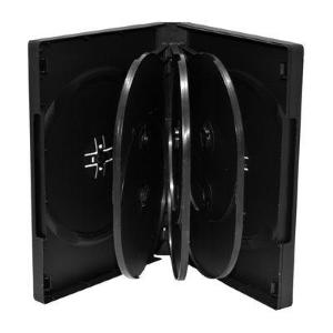 CUSTODIA 27mm DVD 8 posti NERA con 3 inserti Conf.3pz