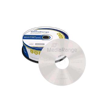 CD-R 800MB 48x Cake 25pz MediaRange