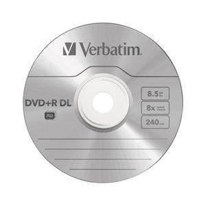 DVD+R DL 8.5GB 8x Cake 10pz VERBATIM Azo