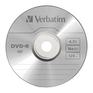 DVD+R 4.7GB 16x Cake 50pz VERBATIM Azo