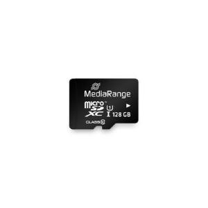 microSD 128GB MEDIARANGE SDXC c10 UHS-I/U1 con adattatore