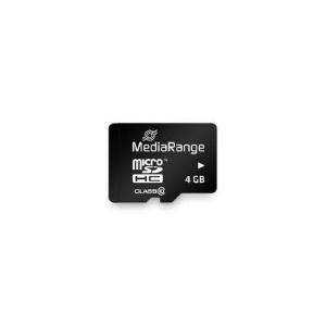 microSD 4GB MEDIARANGE SDHC c10 UHS-I/U1 con adattatore