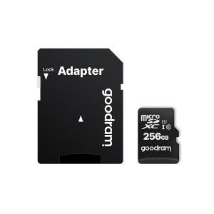 microSD 256GB GOODRAM SDXC c10 UHS-I/U1 M1AA con adattatore 100R/10W
