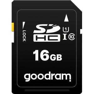 SECURE DIGITAL 16GB GOODRAM SDHC c10 UHS-I/U1 S1A0 100R/10W