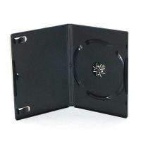 CUSTODIA 14mm DVD SINGOLA CLEAR AMARAY con clips Conf.50pz