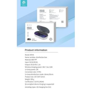 Box Sterilizzazione Aromatizzatore e Caricatore wireless