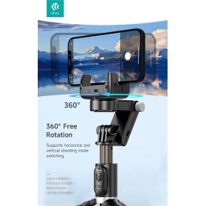 Asta selfie Q18 con Treppiede Gimbal 2D Telecomando e Luce