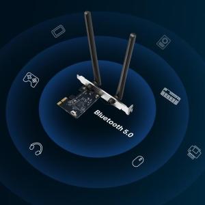 Mercusys AC1200 Wi-Fi Bluetooth PCIe Adapter - MA30E