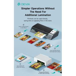 Devia Set 36 pellicole stampabili + cartuccia toner Versione HD