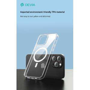 Custodia magnetica Magsafe trasparente per iPhone 13 Pro Max