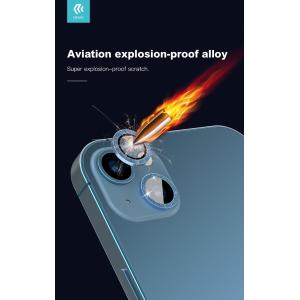 Proteggi lenti in diamantate iPhone 13 &13 Mini Cornice Nera