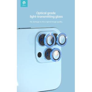 Proteggi lenti in diamantate iPhone 14Pro & 14Pro Max Cornice Blue