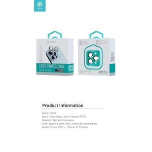Protezione fotocamera in cristallo iPhone 13Pro & 13Pro Max Gold
