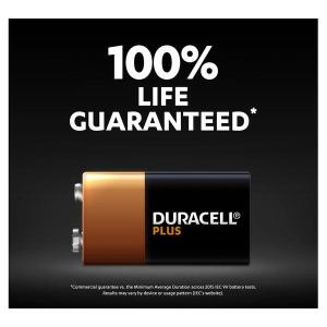 TRANSISTOR ALCALINA DURACELL (E-BLOCK / MN1604 / 6LR61 - 1ba) 9V PLUS 