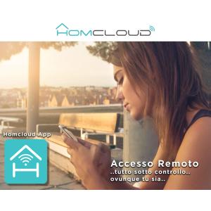 HomCloud Telecamera wi-fi Speed 4S Pan&Tilt