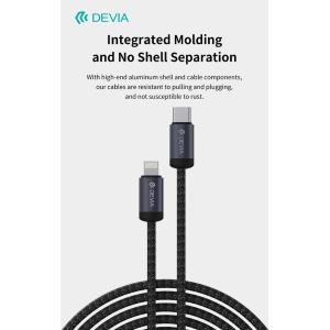 Cavo Devia da Tipo-C a Lightning PD 27W Alta velocita 1 Metr