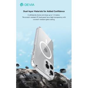 Devia Cover Magnetica Glimmer con Apple Magsafe iPhone 16