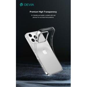 Devia Cover Trasparente Morbida in TPU per iPhone 16