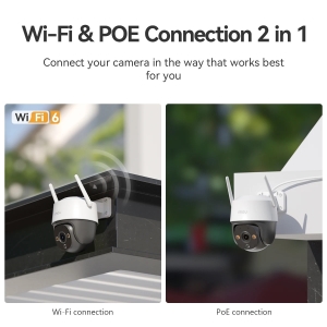 Imou Telecamera Cruiser 2C 3K PTZ IP/Wi-Fi Full-color 5MP 3.6mm IR
