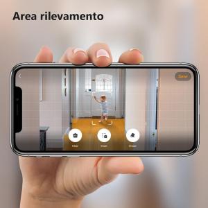 Imou Telecamera Cell PT LITE Kit PTZ Wi-Fi 2K 3MP 2.8mm IR Batteria + pannello Solare