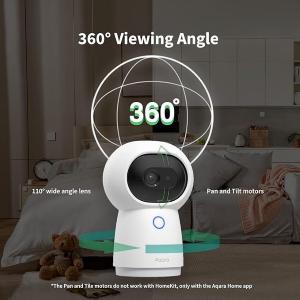 Aqara Telecamera + Hub G3 per Interni 2K P&T 360°