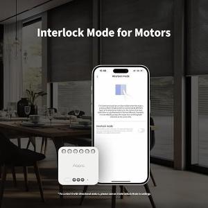 Aqara Modulo Relè Doppio T2 Zigbee - Luci/prese/tapparel/garage + contatto pulit