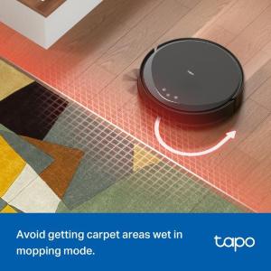 Tapo-TP Link RV20 Mop MAX Plus Robot Aspirapolvere + Svuotamento automatico