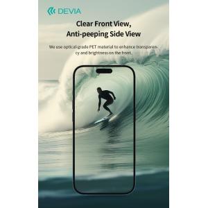 Devia Pellicola Privacy scura Anti Shock e Graffi per plotter - MINIMO 10pz